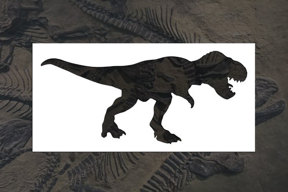 Tyrannosaurus / T-rex Dinosaur Reusable Stencil  many Sizes