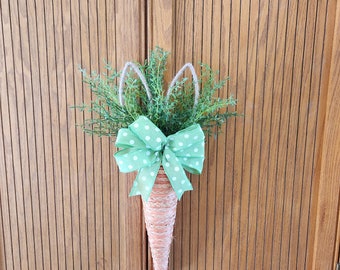 Carrot Swag, Giant Carrot Door Hanger, Spring door wreaths, spring wreath, spring door, carrot wreath, Easter Wreath