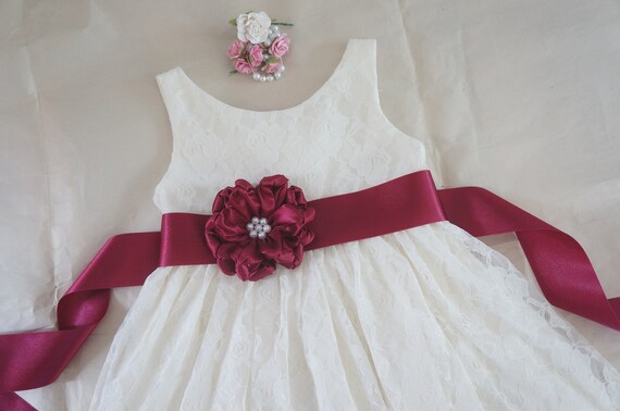 maroon country dress