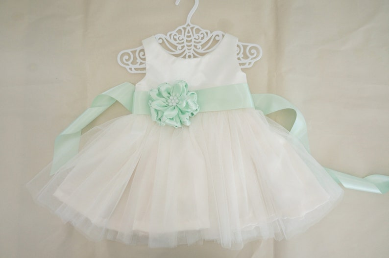 Elegant Flower Girl Dress Wedding Party Dress Purple Ivory Etsy