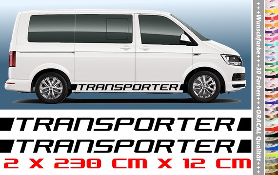 VOLKSWAGEN VW CARAVELLE TRANSPORTER Side Stripe decals T4 T5 véhicule T6 graphique