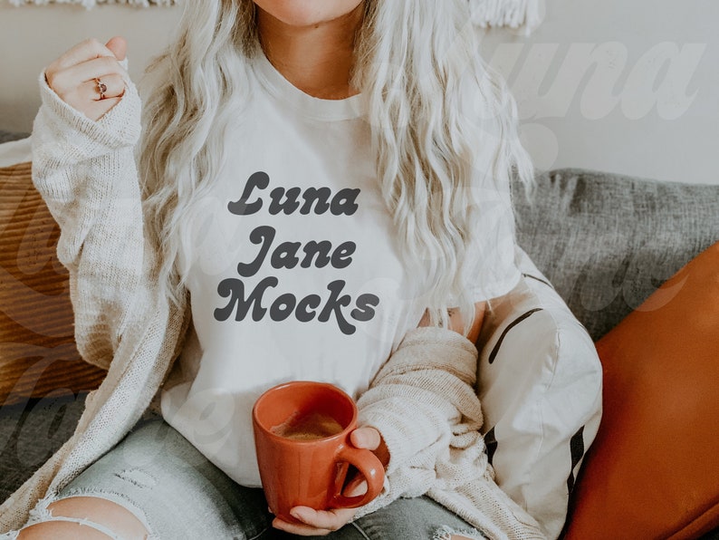 Download Bella Canvas 3001 Mockup Model Mockup White T Shirt Mockup ...