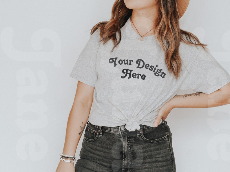 Download Bella Canvas 3001 Athletic Heather Gildan Sport Grey ...