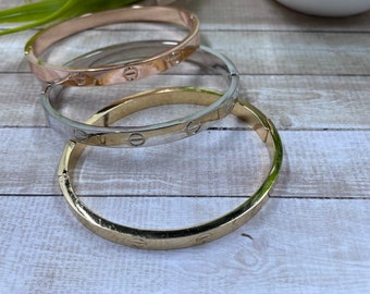 cartier style bracelet etsy