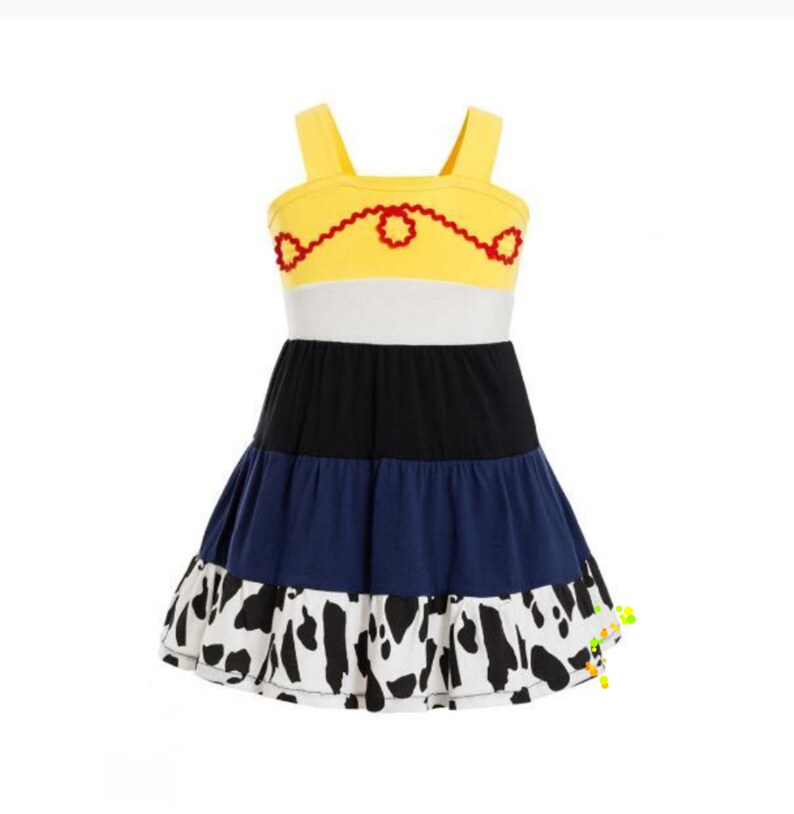 Jessie Dress for Toddler and Girltoy Story Dress Girltoddler Etsy