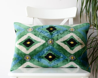 silk velvet pillows