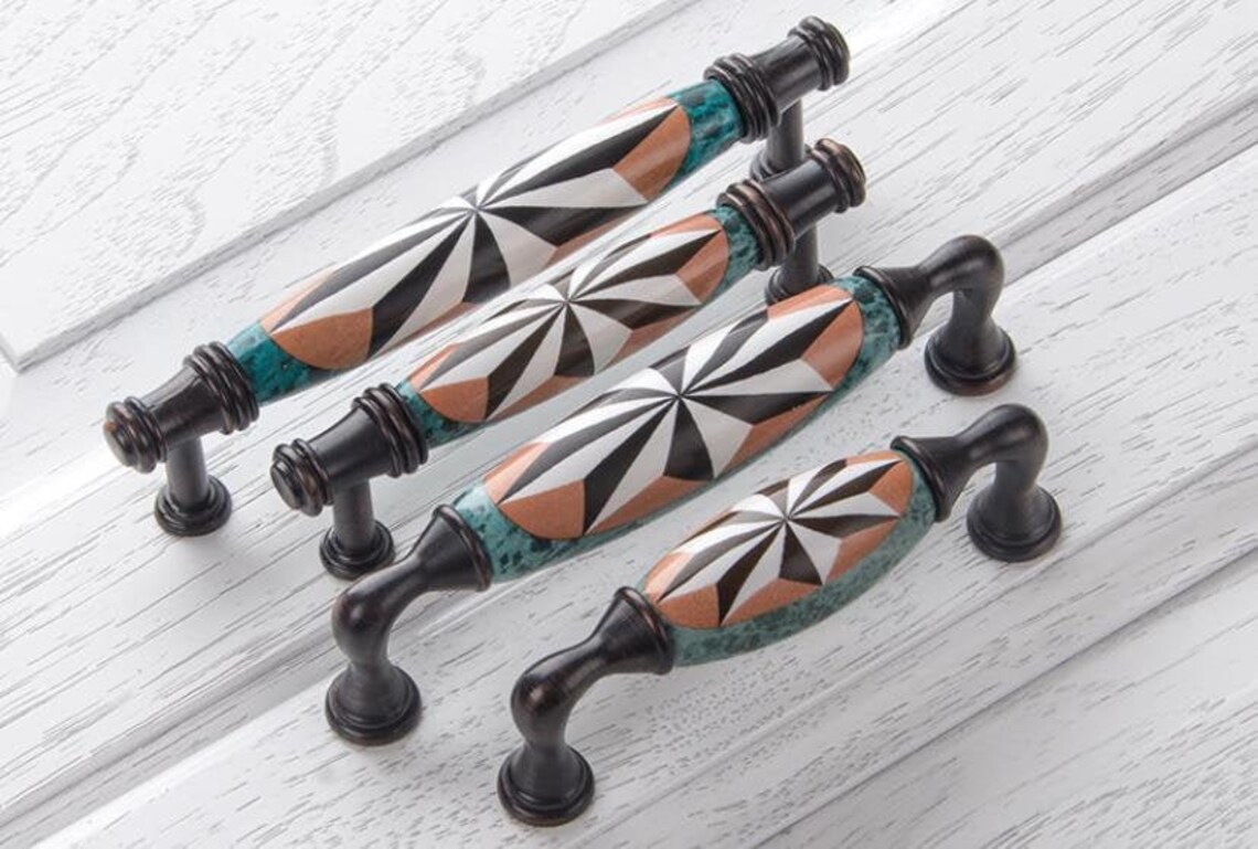 Ceramic Handle Ceramic European Nordic Drawer Small Handles Etsy