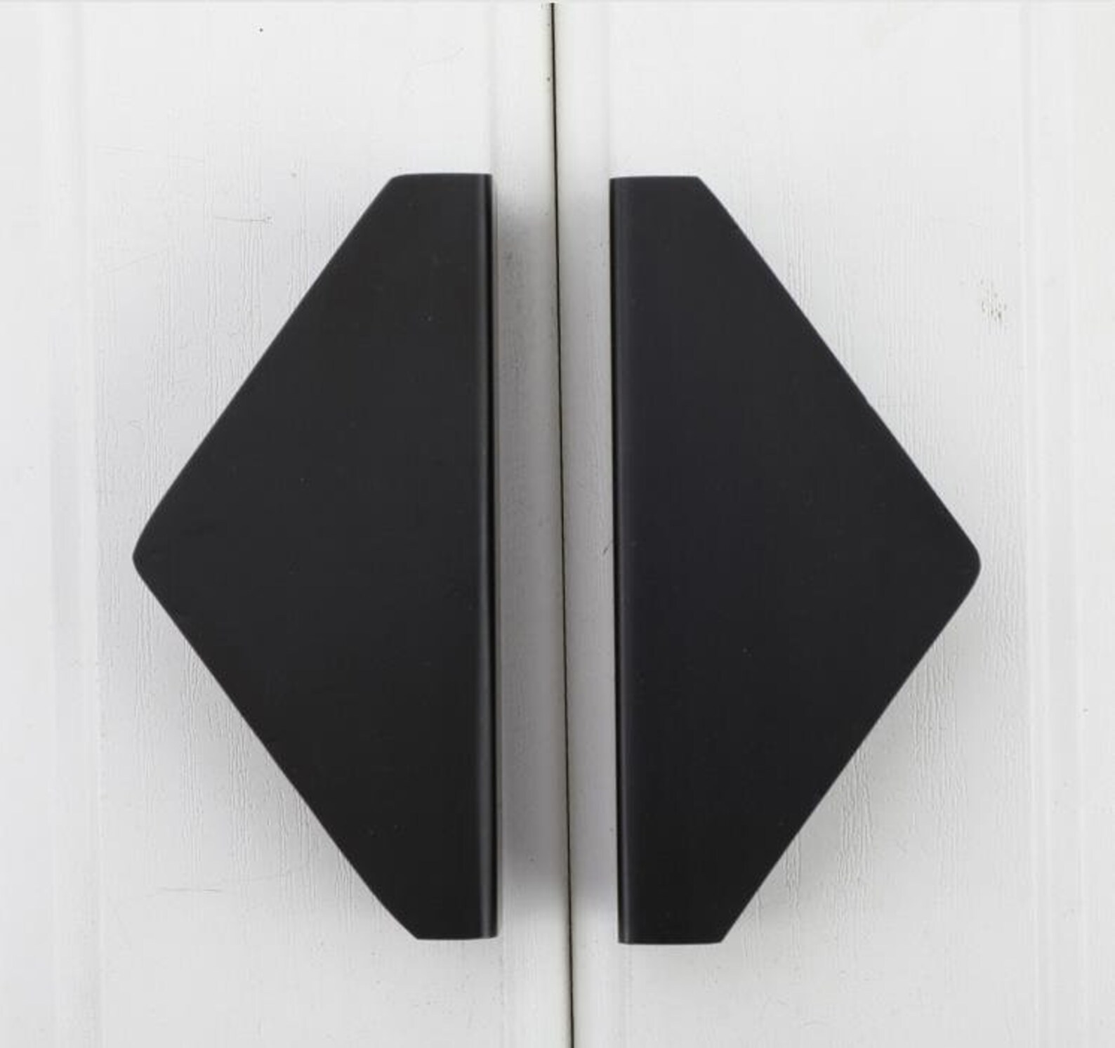 2.5 Triangle Semicircle Handle Pull Kitchen Etsy Australia