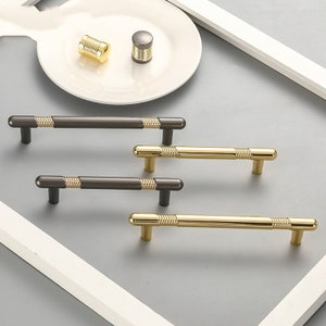 Golden +Grey/Gold+Gold Knob Kitchen Cabinet Pull Drawer Knob Pull Handles Dresser Knobs Pulls Zinc Alloy Door Knob Handle Furniture Hardware