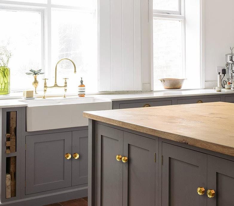 Schwarz Golden Achteckigen Bohrknopf Küchenschrank zieht | Etsy