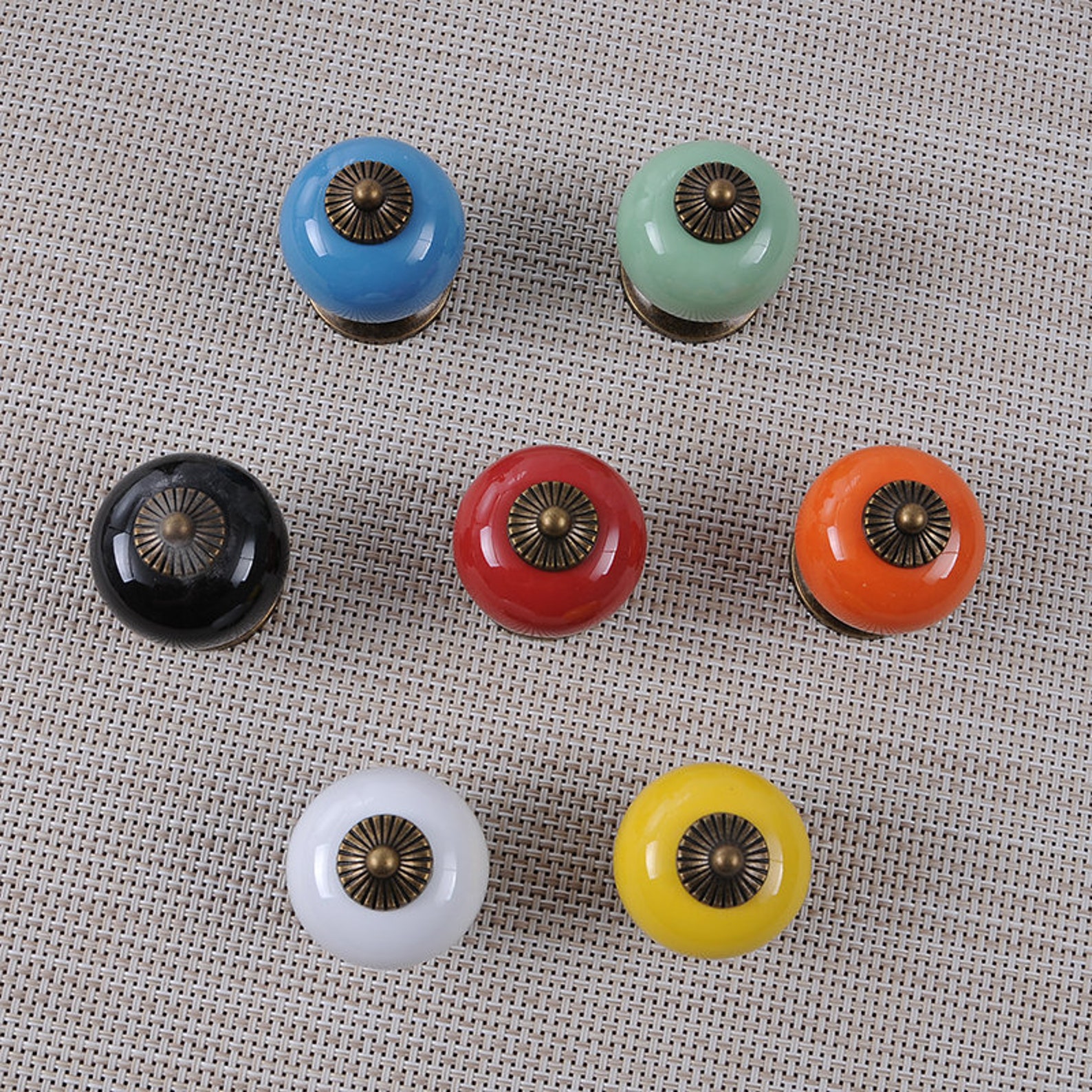 Bunte Knopf Küche Schrank zieht Schublade Knopf Pull Griffe | Etsy