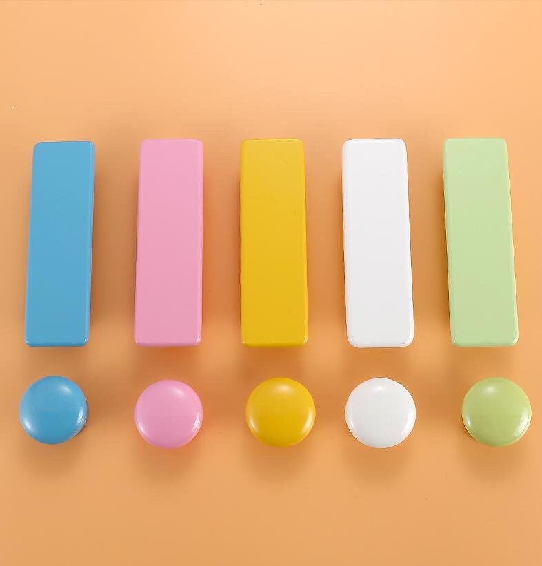 2.5 Colorful Kitchen Knobs Pull Cabinet Pulls Drawer | Etsy