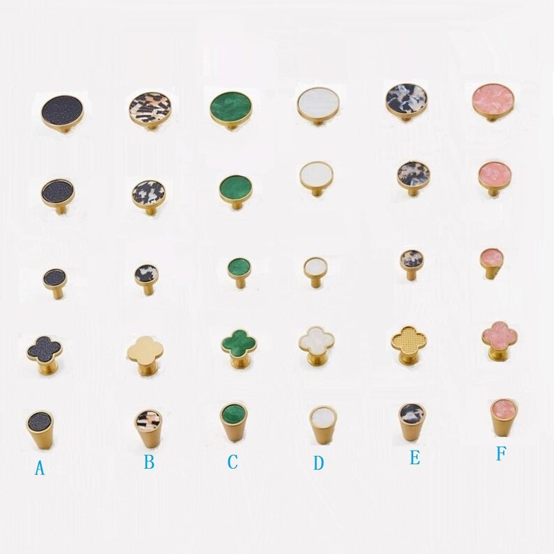 Seashells Resins Knob Kitchen Pulls Handle Drawer Knob Etsy