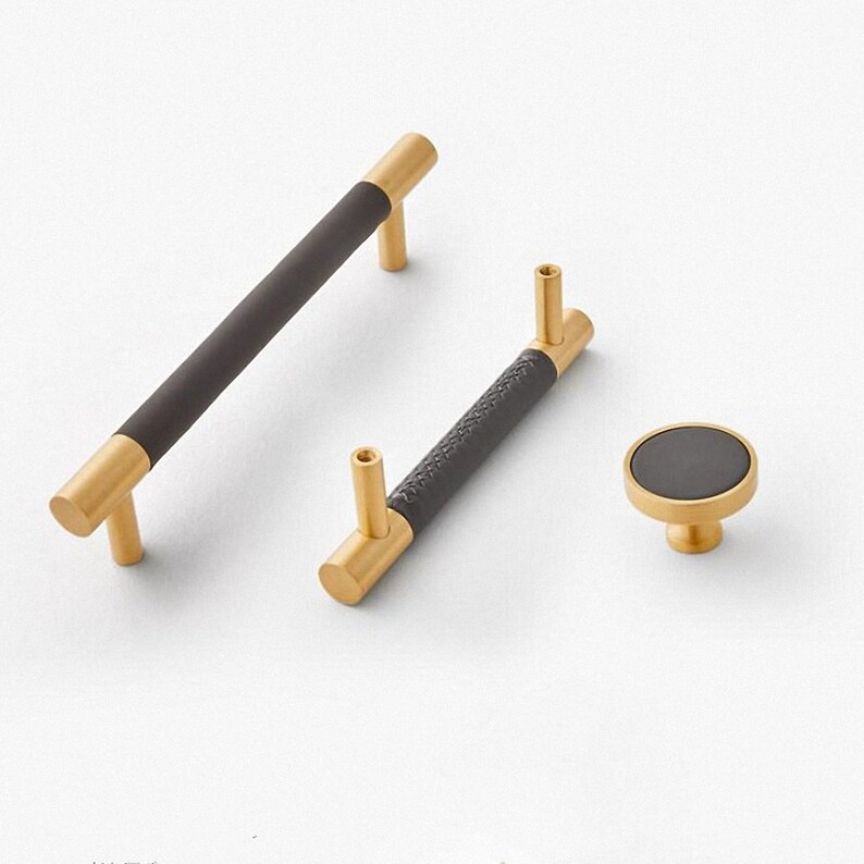 Colorful Cowhide Knobs Kitchen Pulls Drawer Knobs Etsy