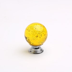 30mm coloré bulle boule verre bouton commode bouton porte bouton tirer cristal tiroir bouton rouge vert jaune bleu orange armoires de cuisine tirer bouton image 9