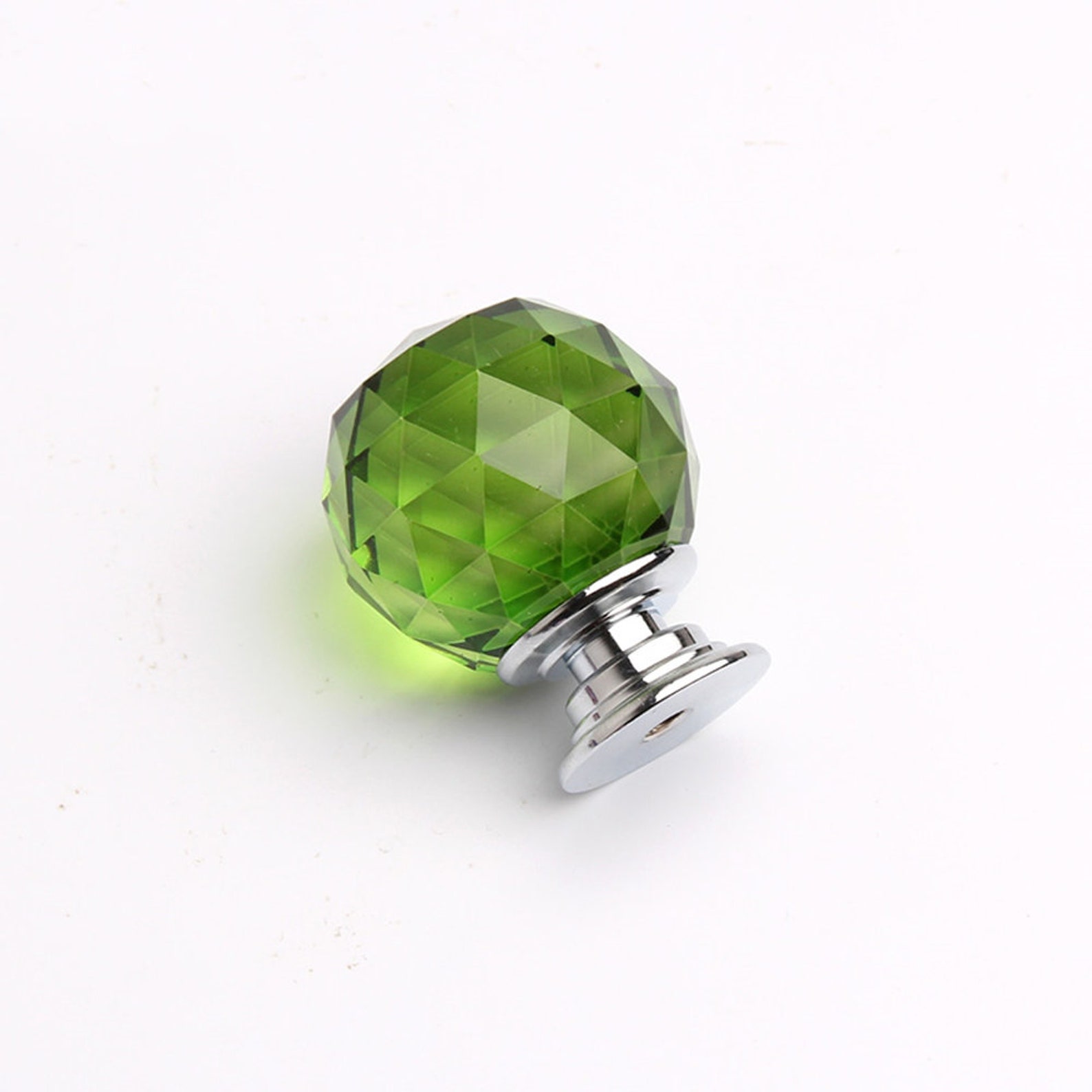 30mm Rhinestone Glass Dresser Knobs Crystal Drawer Knobs Blue Etsy