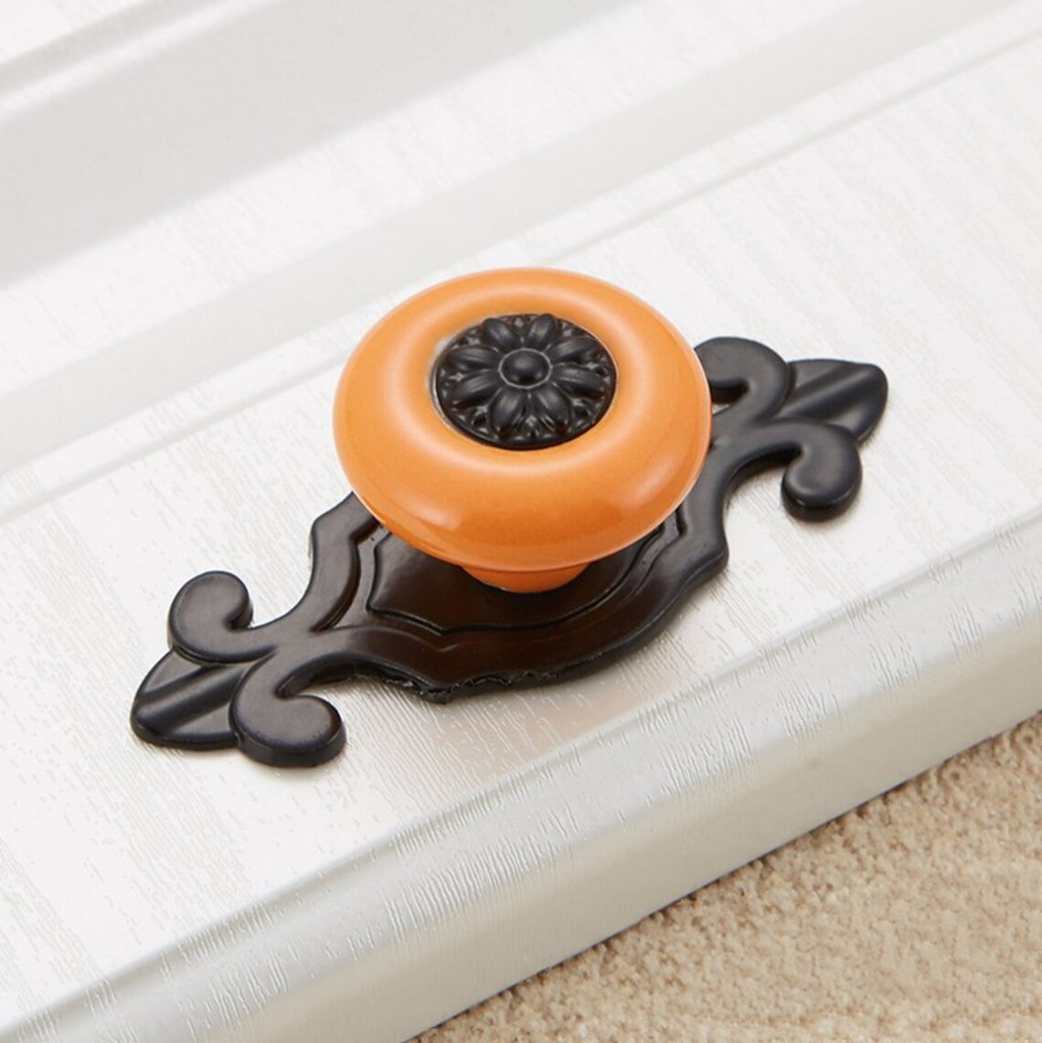 Colorful Knob Kitchen Pulls Drawer Knobs Pullshandles Etsy