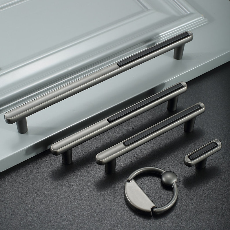 3.78 5 7.55 Modern Dresser Drawer Pulls Knob Etsy