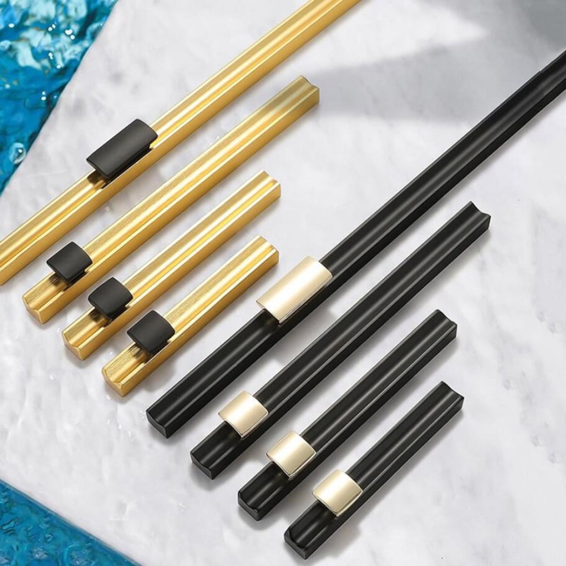Black /gold Knobs Kitchen Cabinet Pull Drawer Knobs Pulls - Etsy