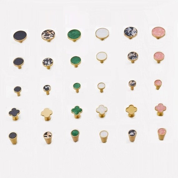 Seashells Resins Knob Kitchen Pulls Handle Drawer Knob Etsy