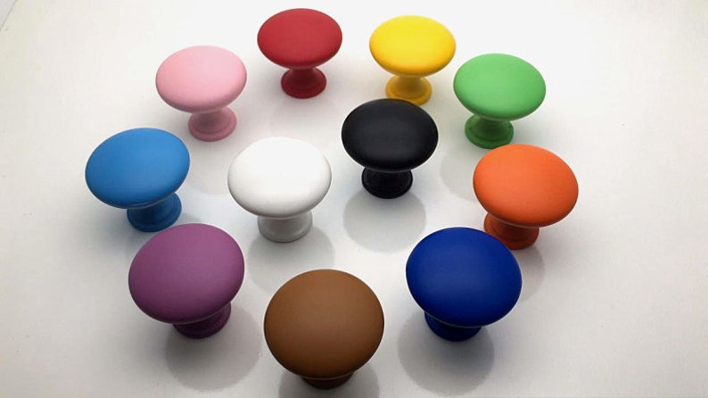 Colorful Knob Drawer Knobs Pulls Kitchen Cabinet Knobs Dresser - Etsy