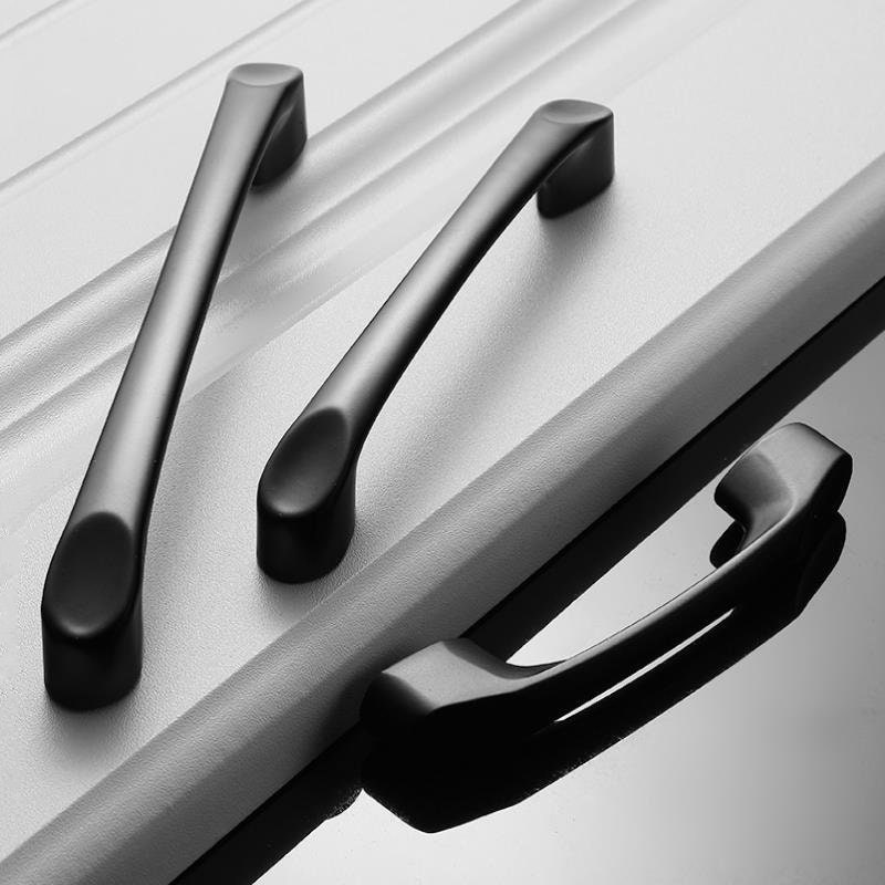 Matte Black Knobs Kitchen Pulls Drawer Knob Pulls Etsy