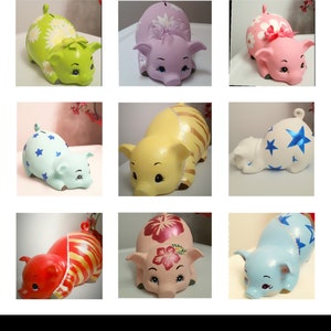 Sparschwein personalisiert, Keramik Sparschweine, Sparschwein personalisiert, Baby Geschenk, Baby-Dusche-Geschenk