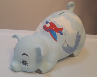Personalized piggy bank/piggy bank/boys piggy bank