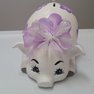 Alcancía, alcancía para niñas, alcancía personalizada, regalo para bebé, regalo para baby shower