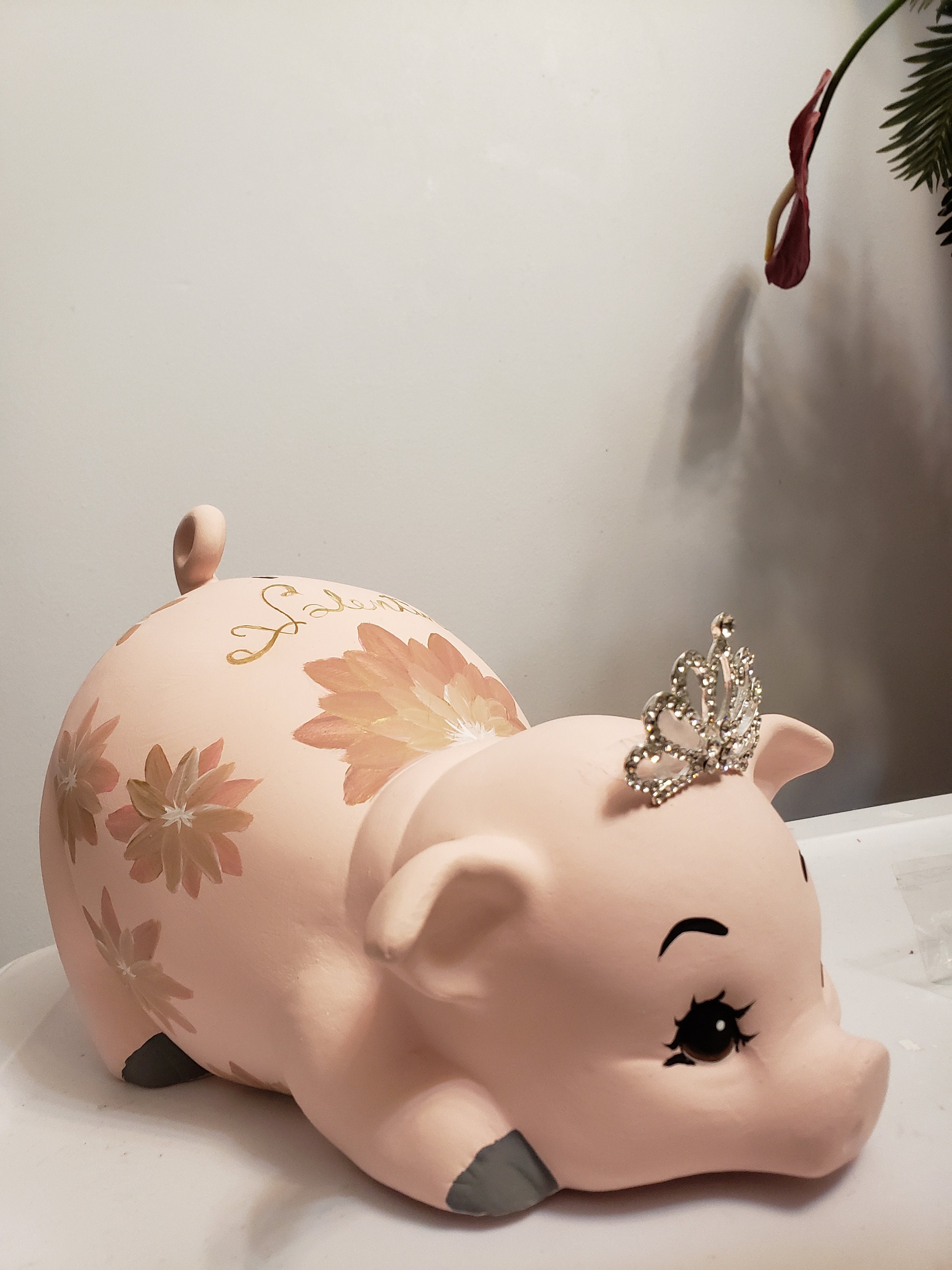 Piggy Bank/large Piggy Bank/girls Piggy Bank/ceramics Piggy Etsy Denmark
