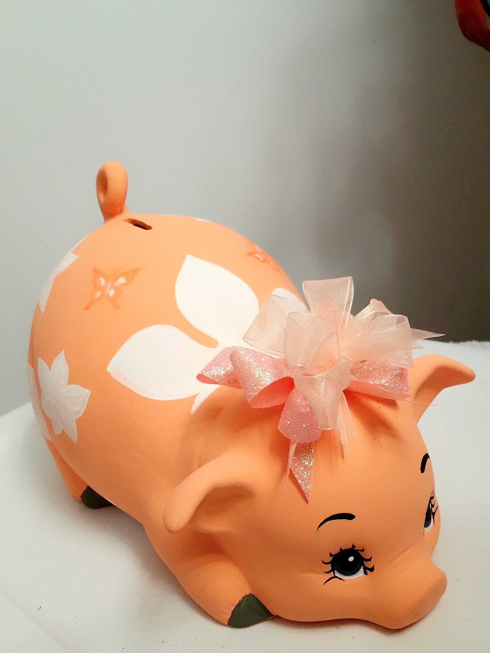 Piggy Bank/personalized Piggy Bank/girls Piggy Bank/ceramic Etsy