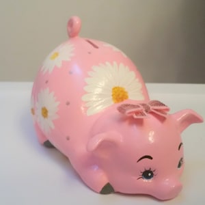 Piggy bank/Girls piggy bank/Personalized piggy bank/Baby bank/Baby gift/Baby shower gift