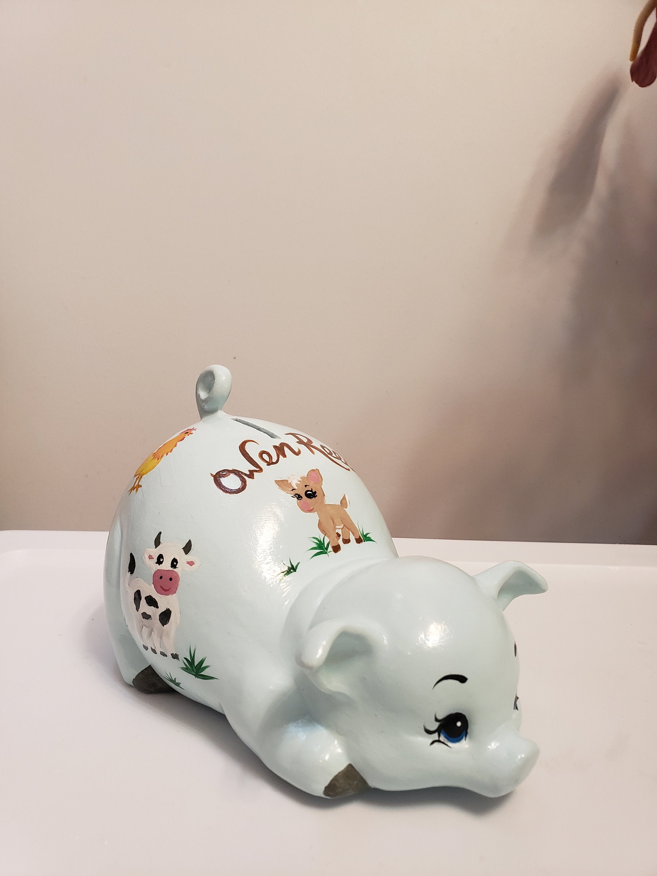 Personalized piggy bank/piggy bank/boys piggy bank Etsy