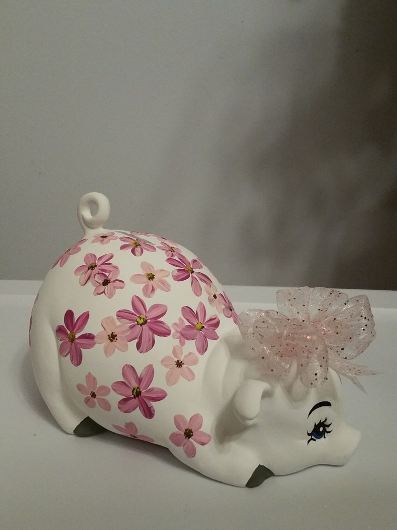 Piggy bankpersonalized piggy bankcustom piggy bankgirls piggy bankceramic piggy bankbaby giftbaby shower giftbirthday gift
