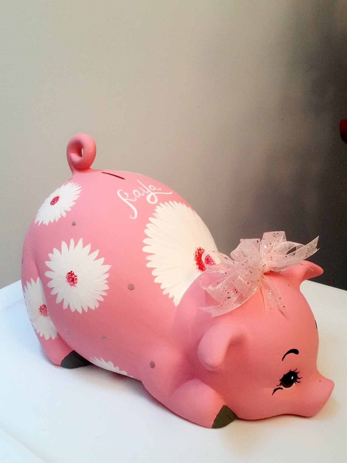 Piggy Bank/personalized Piggy Bank/custom Piggy Bank/girls Etsy