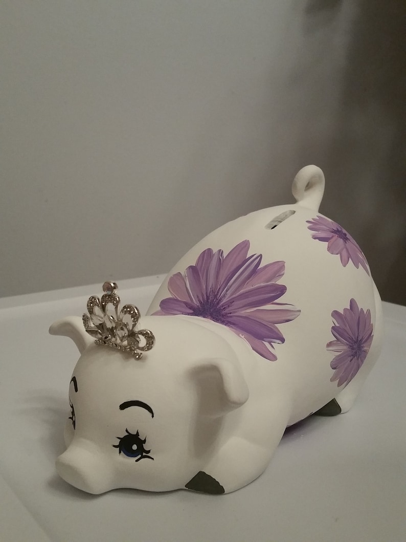 Piggy bank/personalized piggy bank/custom piggy bank/girls Etsy