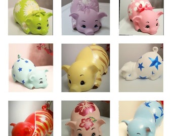 Grande tirelire personnalisée en céramique : cadeau de baby shower
