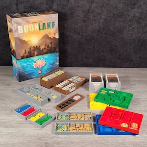 Spokeshute - The Boonlake board game insert
