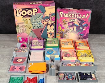 Deja Vu All Over Again - Board Game Insert for The LOOP and Revenge of Fauxzilla Expansion