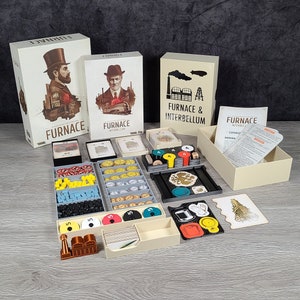 Funtley Mill XL - Travel Box for the Furnace Board Game and Interbellum Expansion