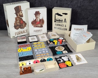 Funtley Mill XL - Travel Box for the Furnace Board Game and Interbellum Expansion