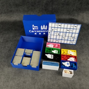 Barbican XL - Travel Box for Carcassonne Base Game and Expansions