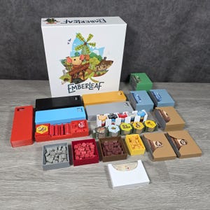 Verdant Sanctuary - Board Game Insert for Emberleaf (KS Deluxe)