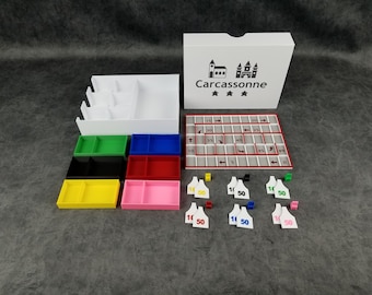 Barbican - Travel Box for Carcassonne Base Game