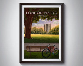 London Fields Lido Etsy