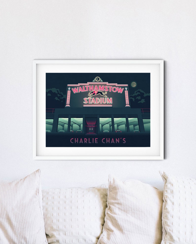 Charlie Chan's Nightclub Poster, image 2