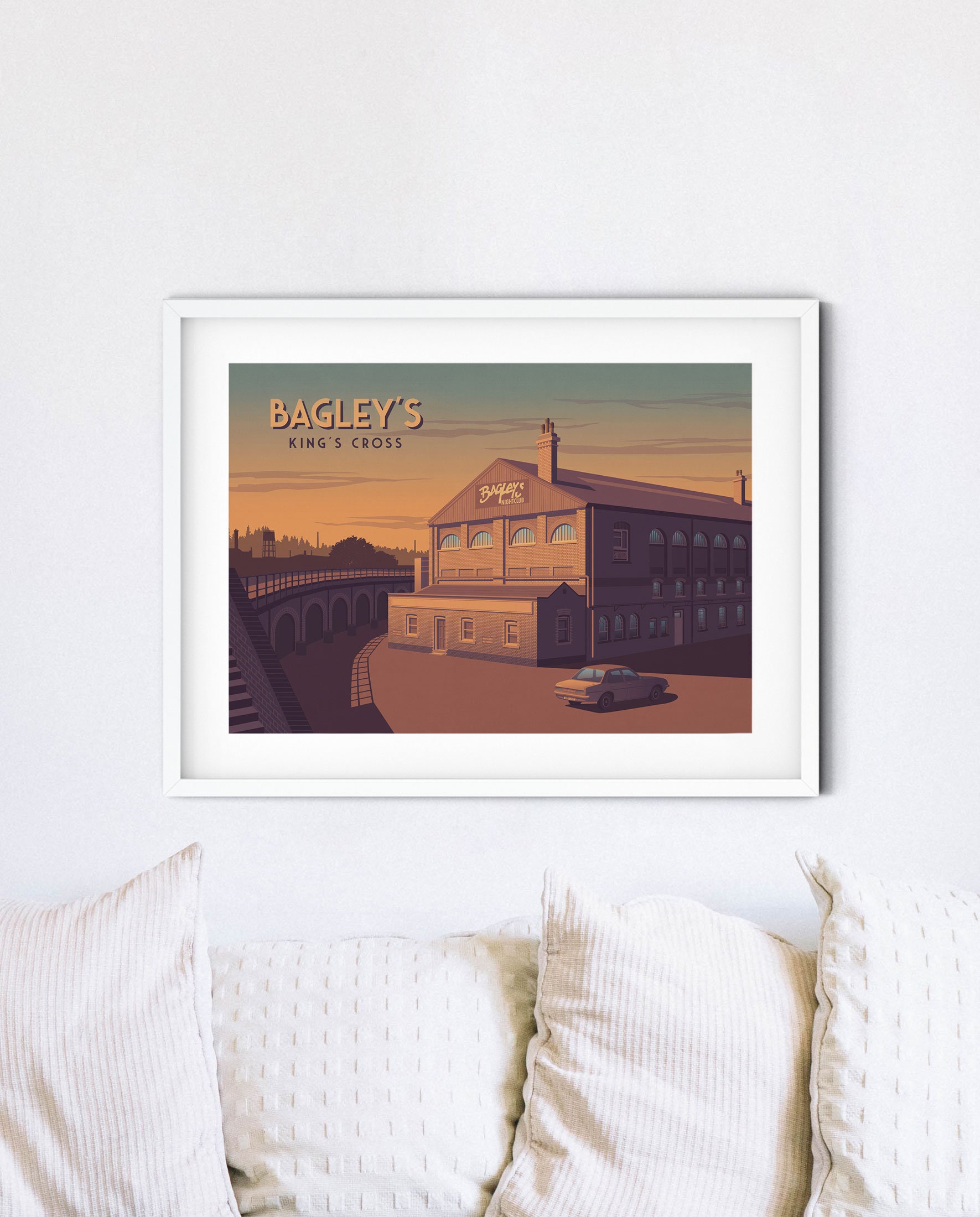 Bagleys Nightclub Poster London Kings Cross 90s Rave Print - Etsy UK