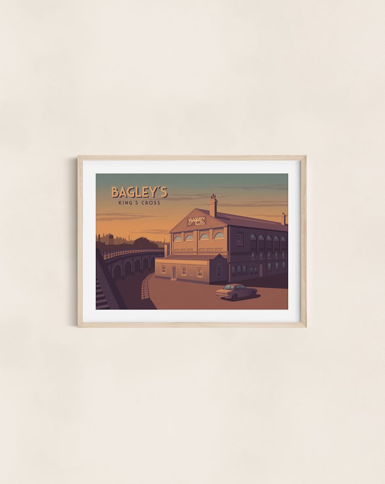 Bagleys Nightclub Poster London Kings Cross 90s Rave Print - Etsy UK