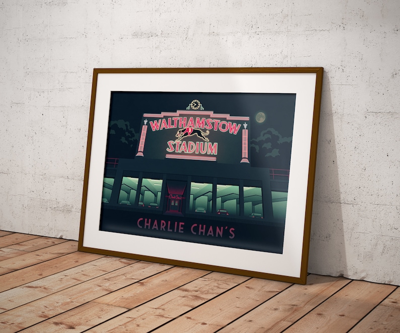 Charlie Chan's Nightclub Poster, image 5