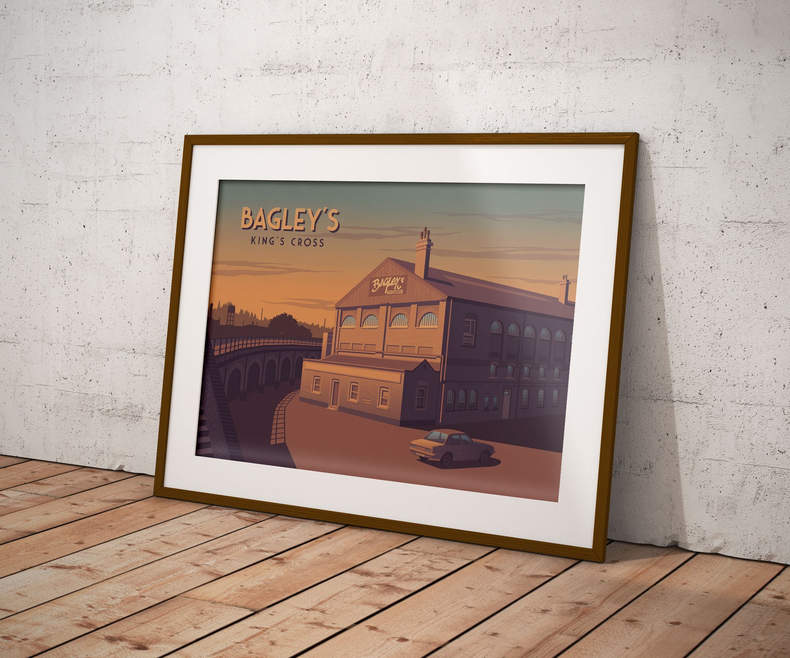 Bagleys Nightclub Poster London Kings Cross 90s Rave Print - Etsy UK